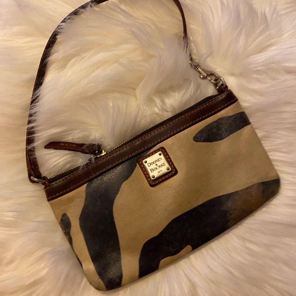 Dooney & Bourke Zebra Wristlet